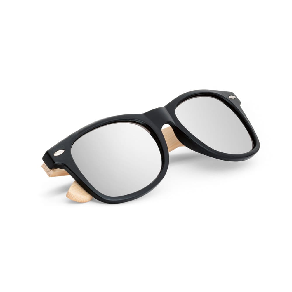 VARADERO. Sonnenbrille aus PP und Bambus Schwarz