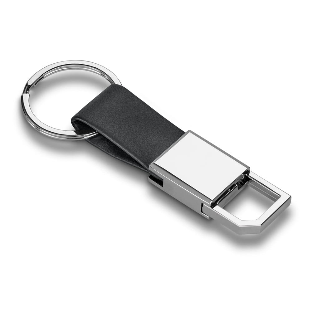 BOURCHIER. Schlüsselanhänger aus Metall Schwarz