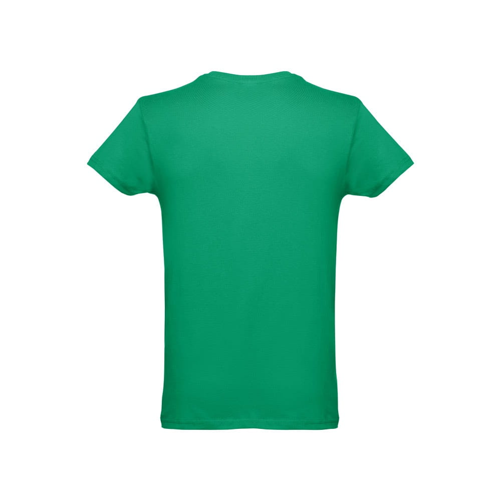 THC LUANDA. Herren-T-Shirt aus Baumwolle im Schlauchformat Grün