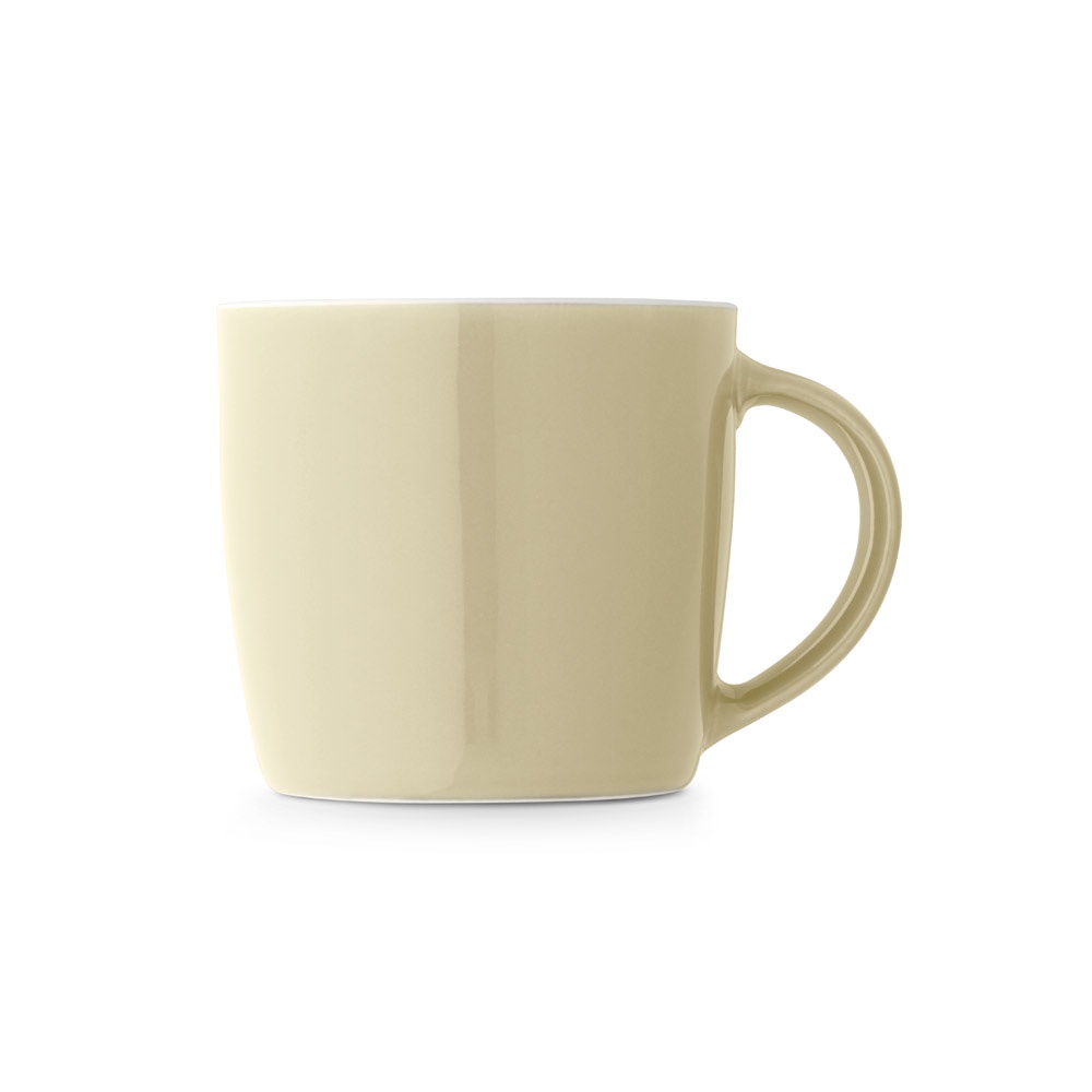 COMANDER. Tasse aus Keramik 370 mL Beige