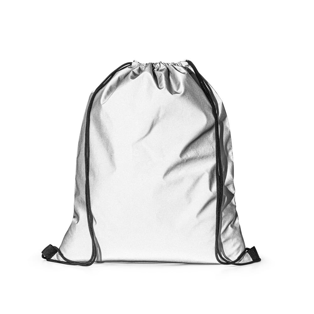 SYROS. Reflektierende Tasche aus Polyester Satinsilber