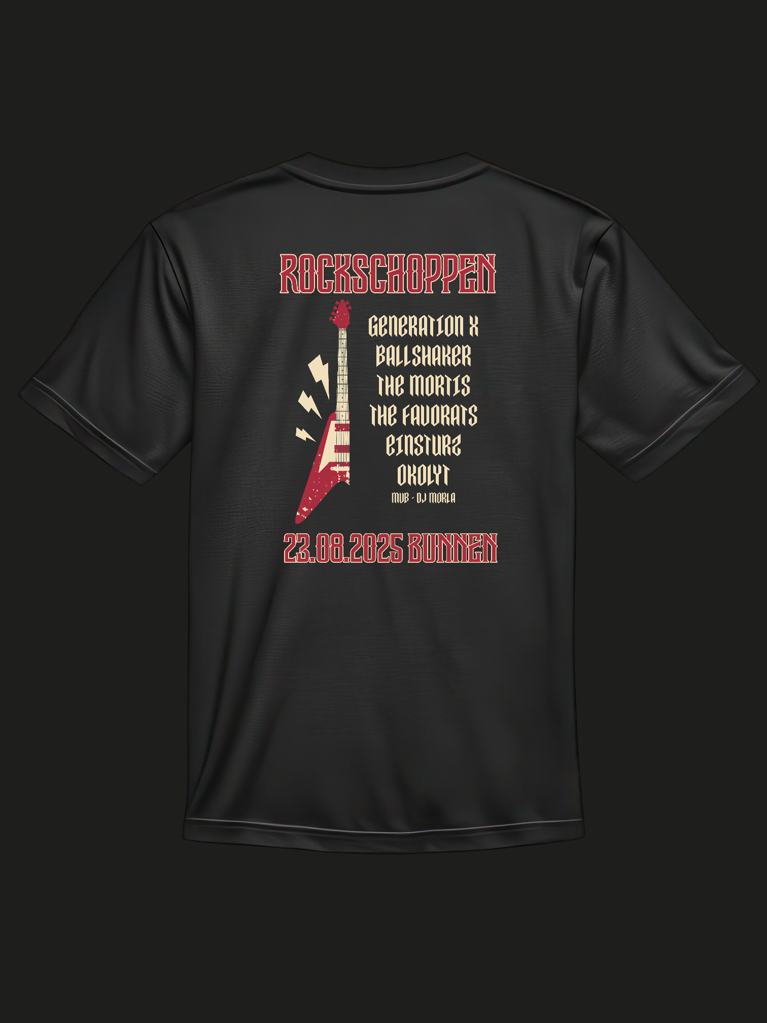 CK Rockschoppen Shirt 2025 für unsere Rock-Kids