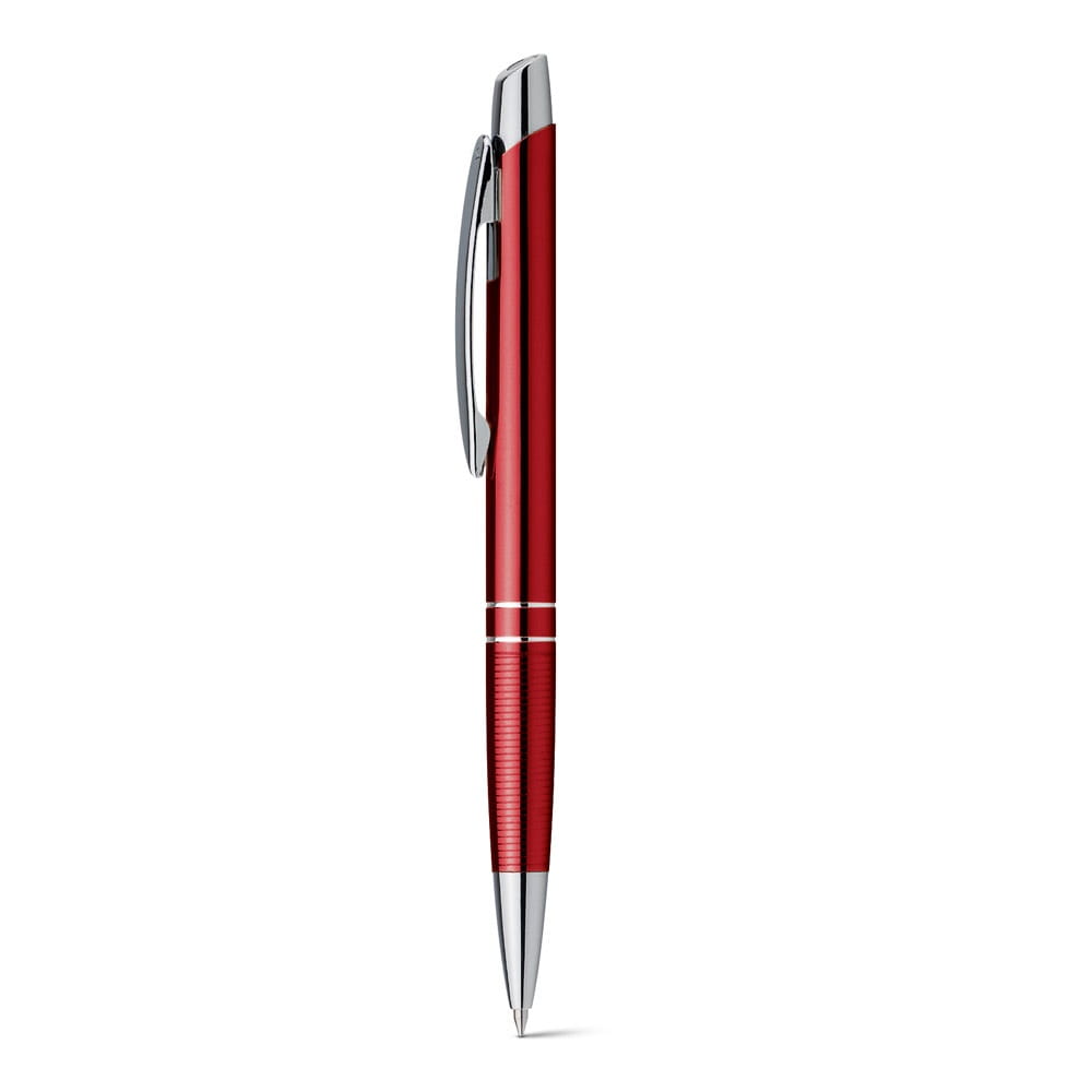 11081. Kugelschreiber aus Aluminium Rot