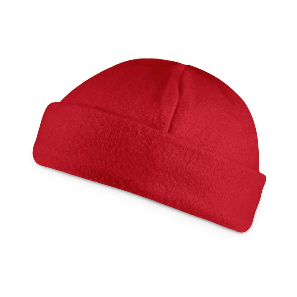TORY. Mütze aus Polarfleece Rot