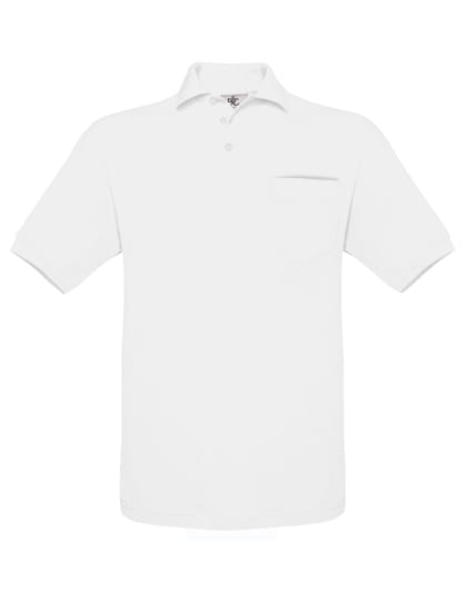 Unisex Polo Safran Pocket