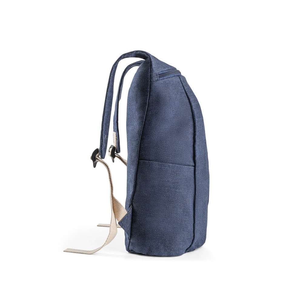 DENIM BPACK. Recycelter Denim-Rucksack Blau