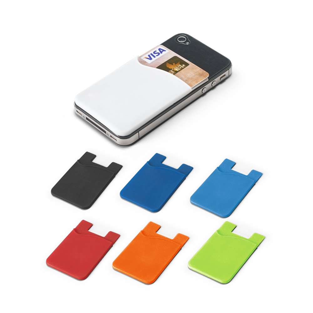 SHELLEY. Smartphone-Kartenhalter aus Silikon