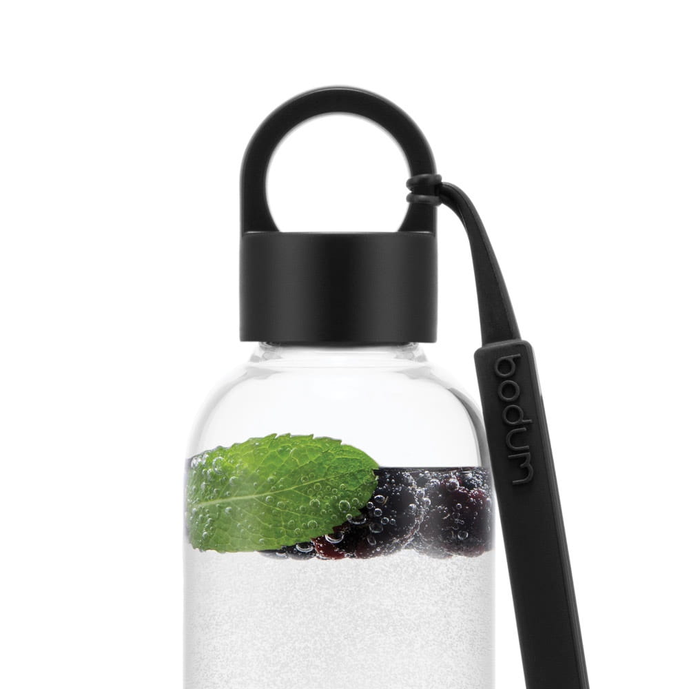 MELIOR. Flasche aus Tritan Schwarz