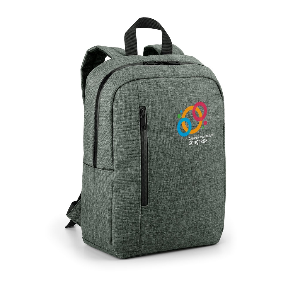 SHADES BPACK. Laptop-Rucksack 14" aus 600D Grau
