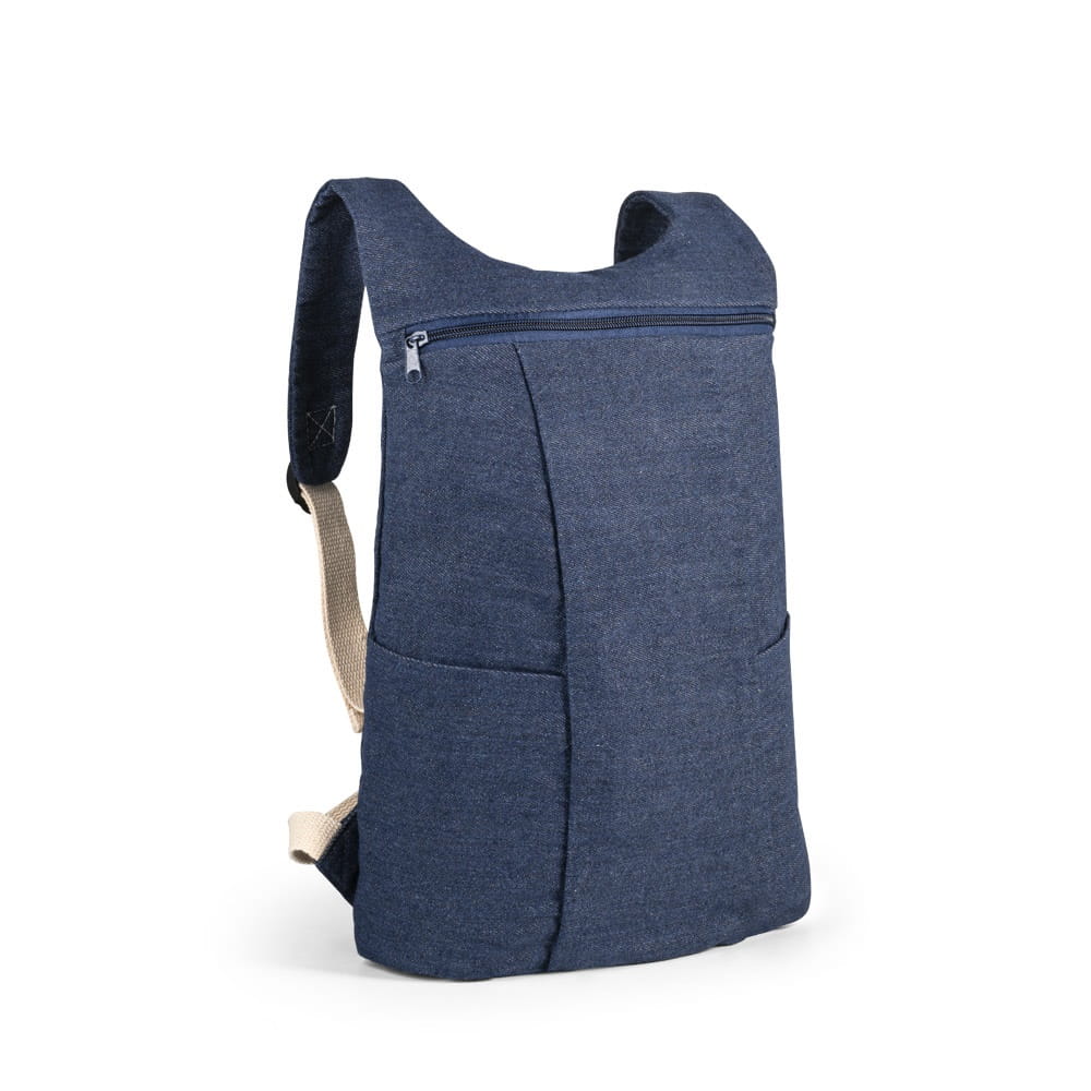 DENIM BPACK. Recycelter Denim-Rucksack Blau