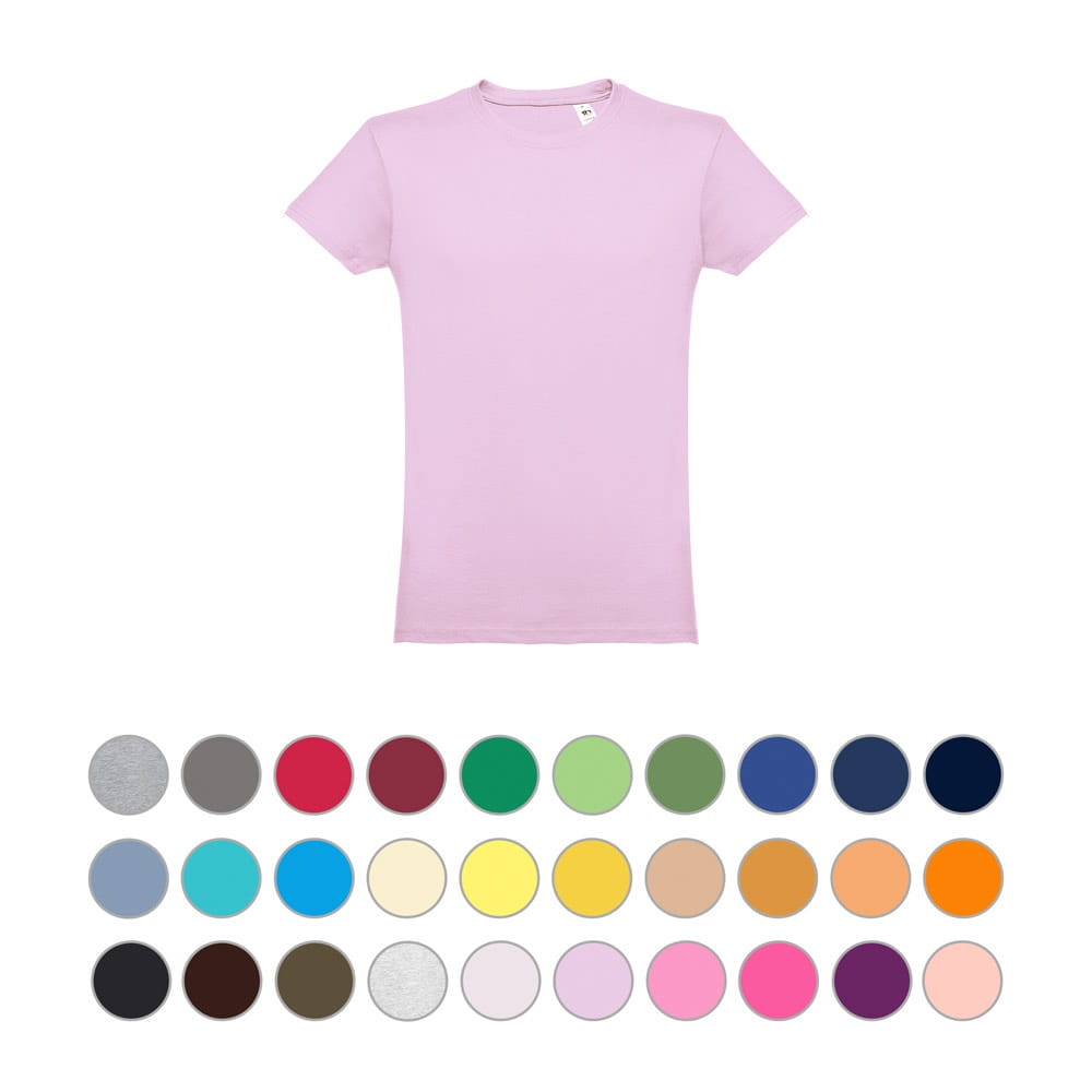 THC LUANDA. Herren-T-Shirt aus Baumwolle im Schlauchformat