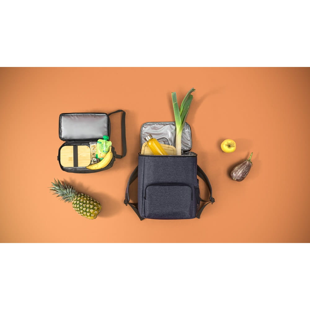 ZIPPERS COOLER. Kühltasche mit 7l Volumen aus 300D und 840D Jacquard