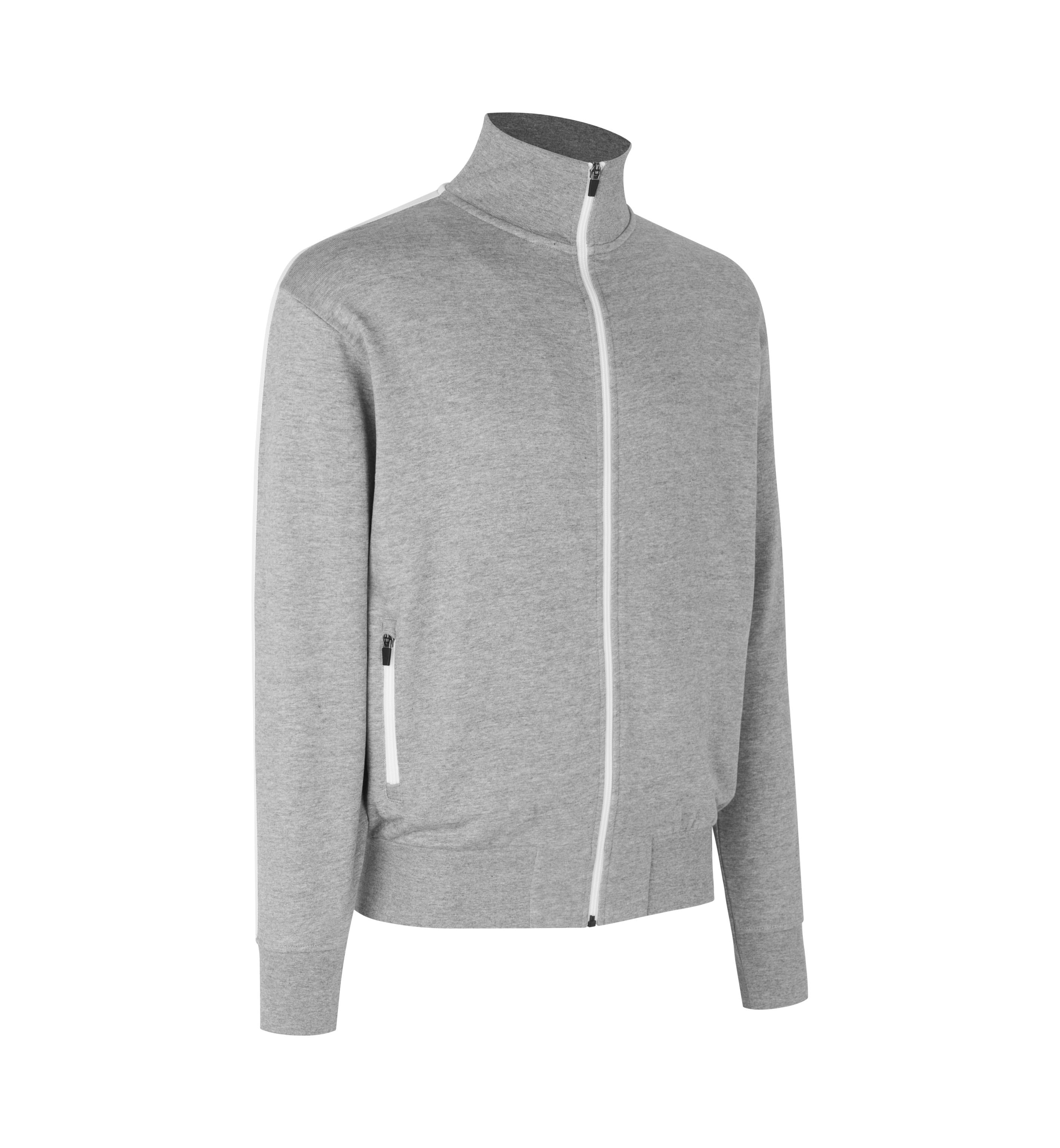 Sweat-Cardigan | Kontrast