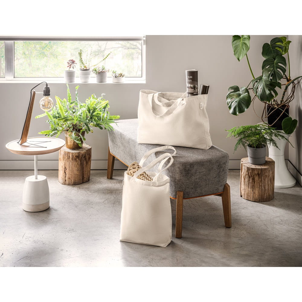 PARMA. Tasche aus Baumwolle und recycelter Baumwolle