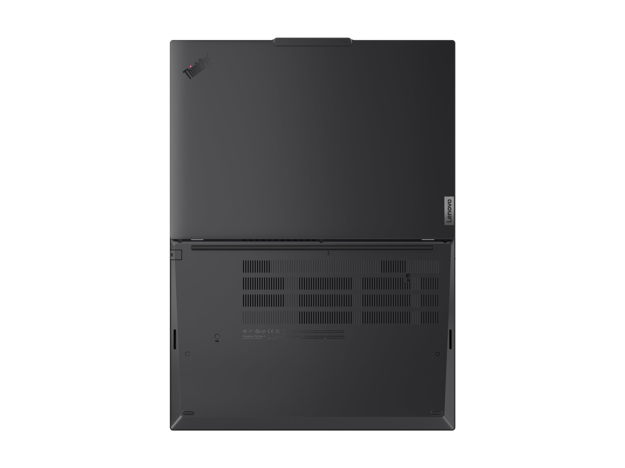 Lenovo ThinkPad T16 Gen 4 21QE - 180°-Scharnierdesign - Intel Core Ultra 7 255U - Win 11 Pro - Intel Graphics - 32 GB RAM - 1 TB SSD TCG Opal Encryption 2, NVMe - 40.6 cm (16")