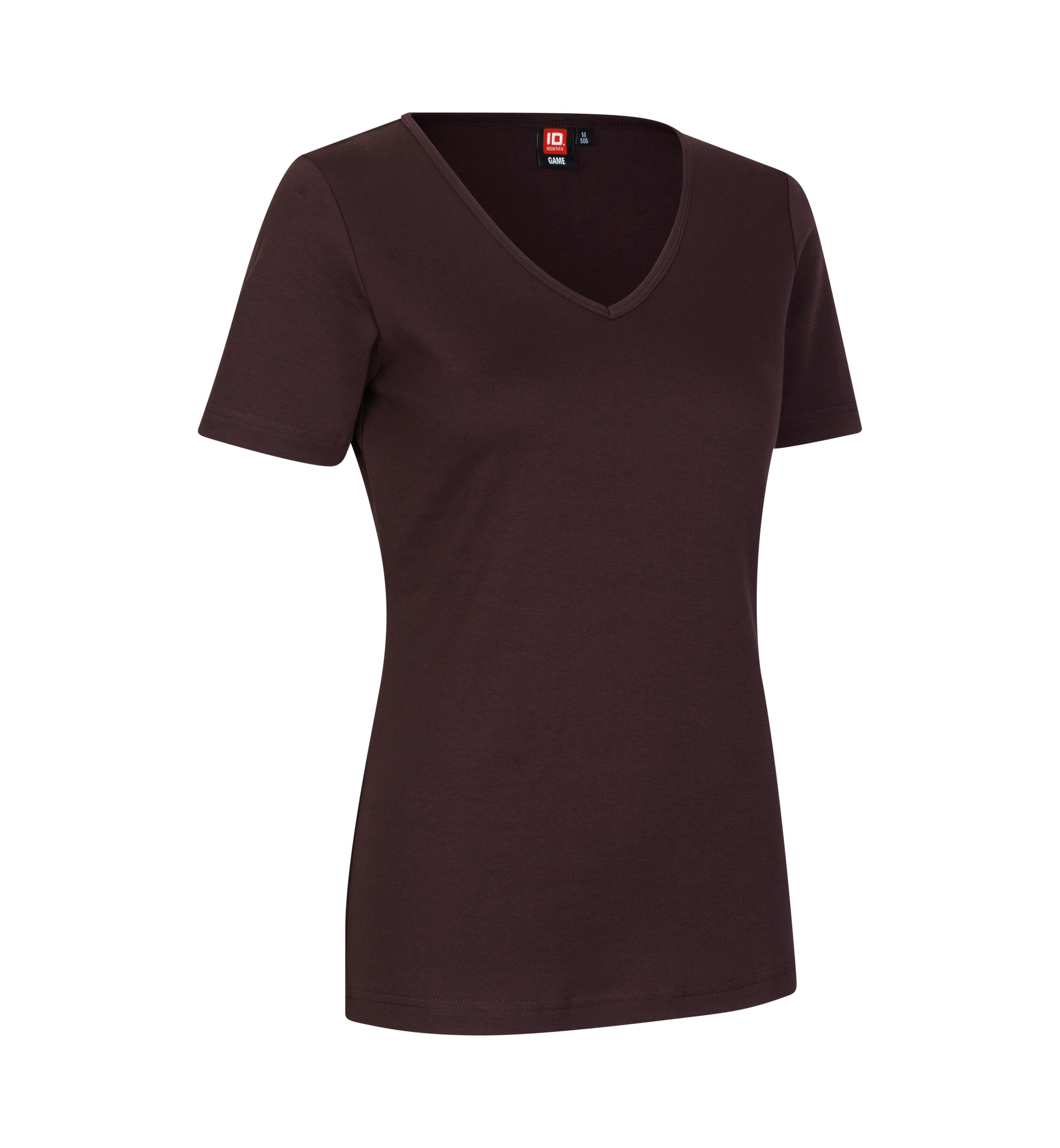 Interlock T-Shirt | V-Ausschnitt | Damen