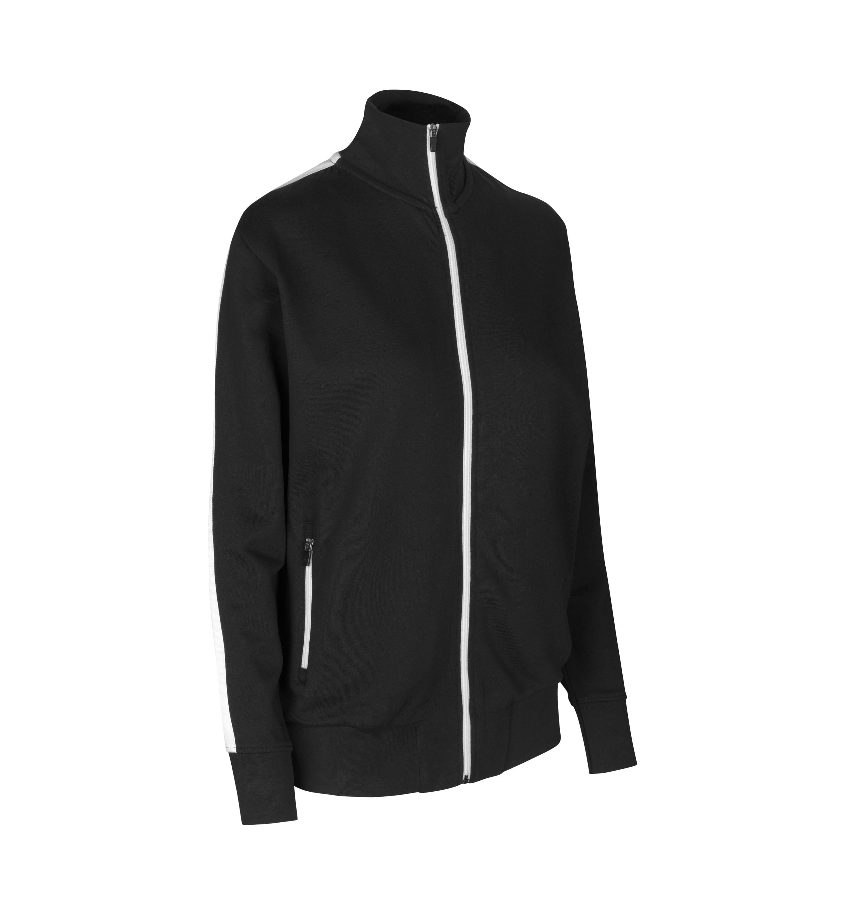 Sweat-Cardigan | Kontrast | Damen