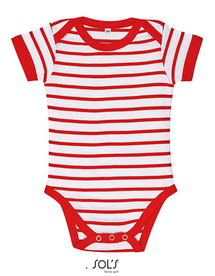 Baby Striped Bodysuit Miles