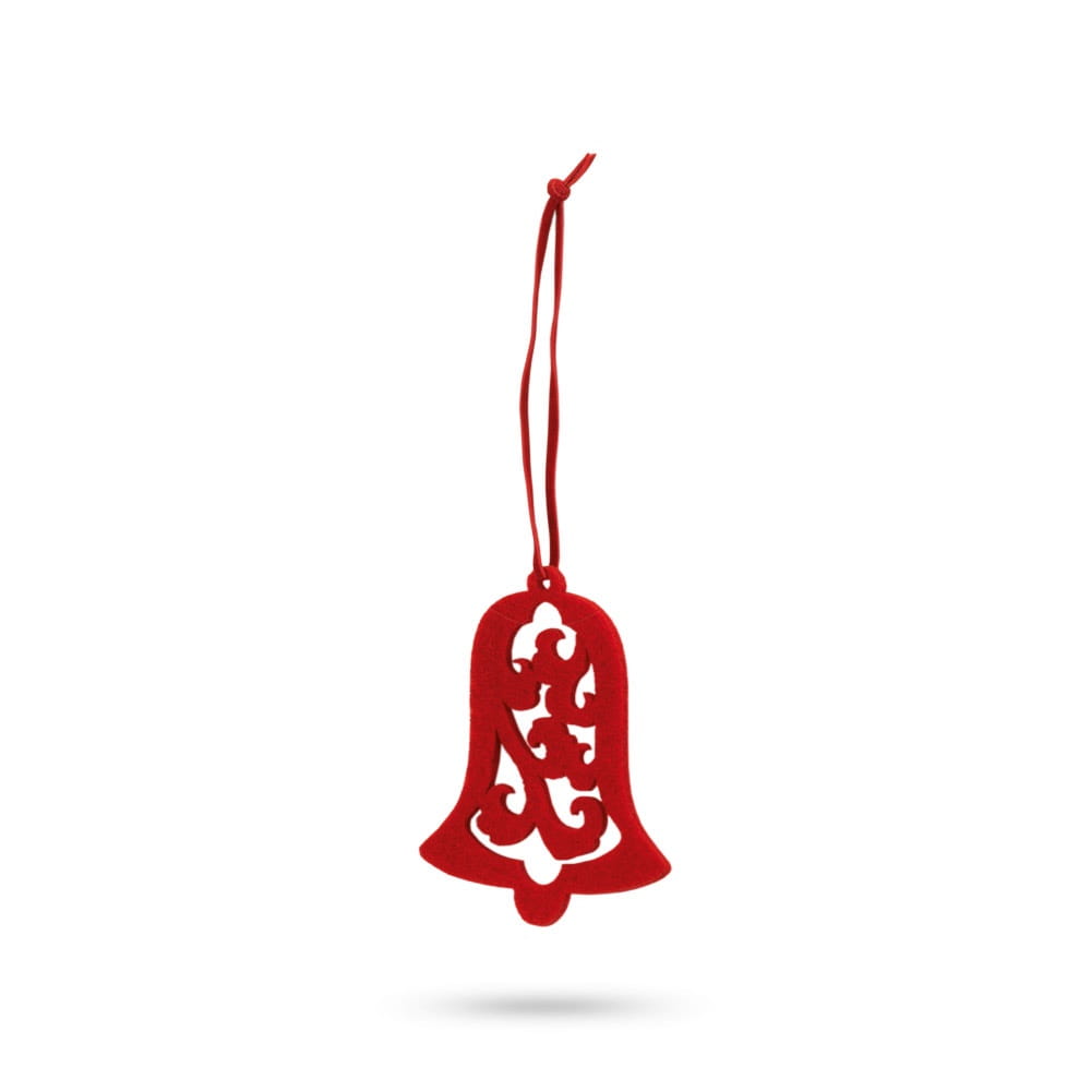 JUBANY. Weihnachtsfiguren zum Aufhängen Rot