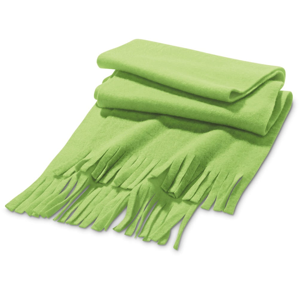 JASON. Schal aus Fleece Hellgrün
