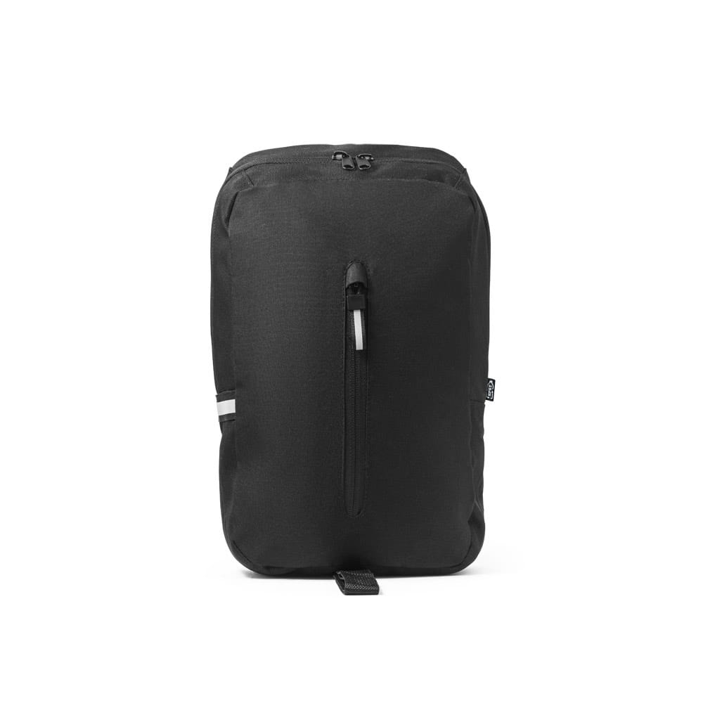 DELFOS. Umhängetasche aus 300D rPET und 600D rPET Schwarz